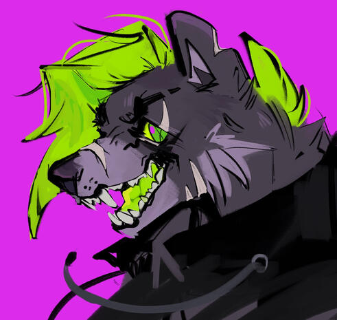 rough-colour portrait