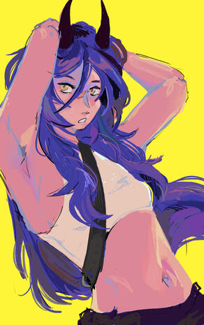 rough-render halfbody